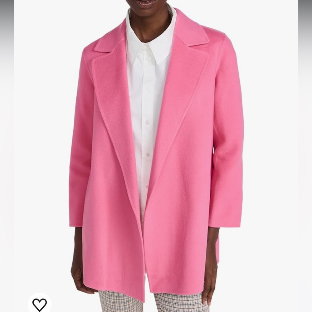NWT Theory Pink Clairene Coat